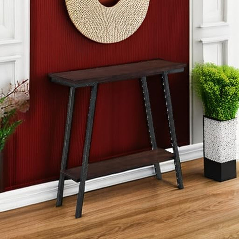 11431 Empiria Hall Console with Shelf, Walnut