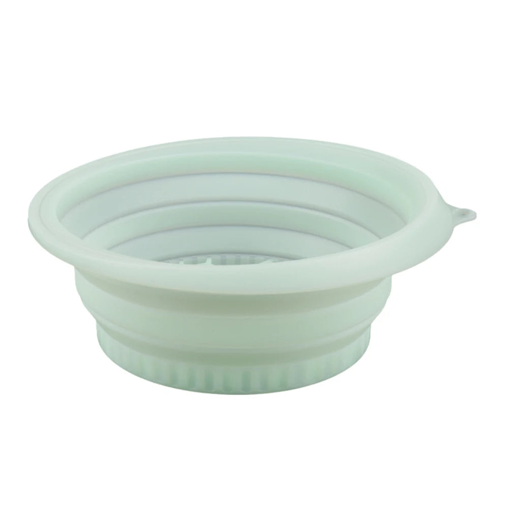 Silicone Ice Facial Folding Washbasin with Built-In Icetray Collapsible Facial Plunge Bowl Face Icebath at Home