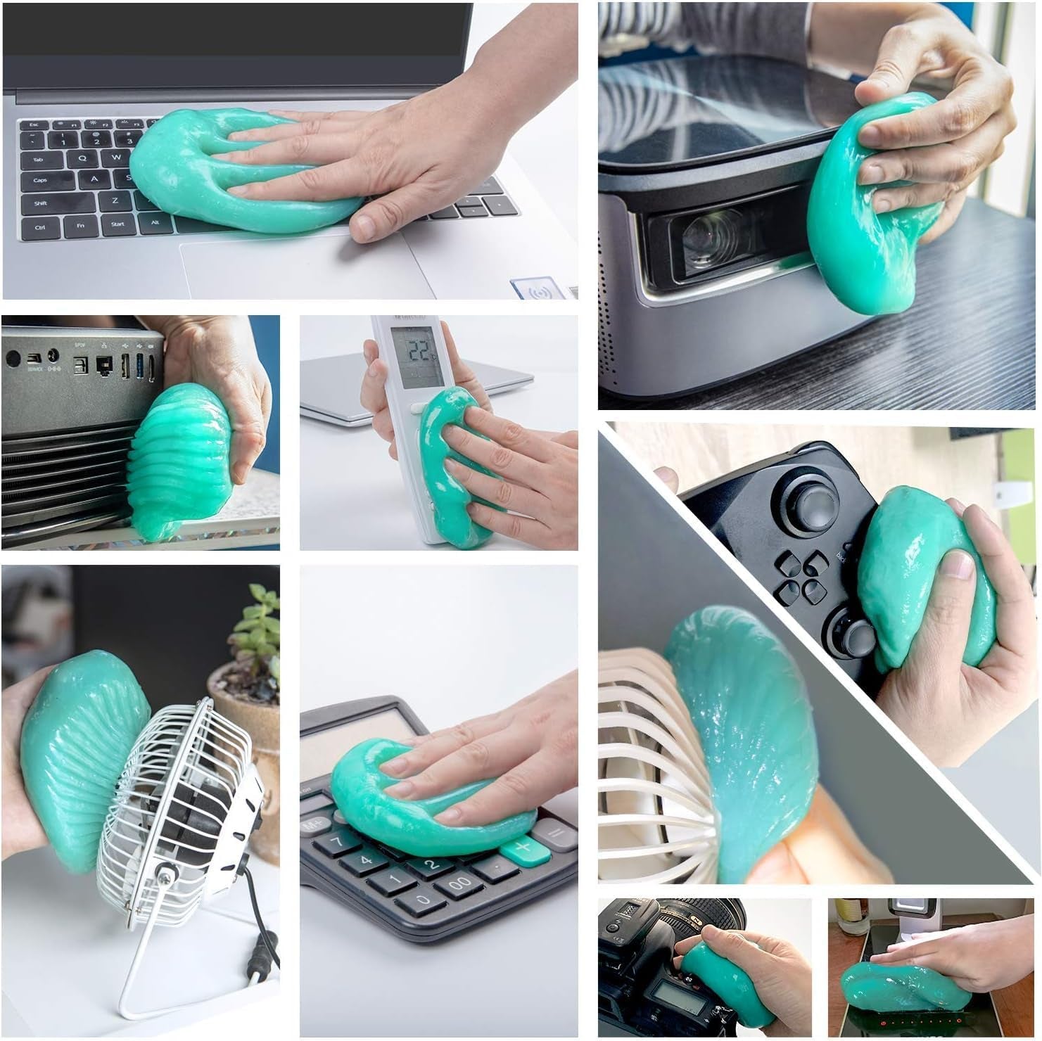 Cleaning Gel for Car Dust Cleaner Car Interior Slime for Detailing Putty for Dust Dirt Crumbs in Corners Clean the Dashboard Console and Vents